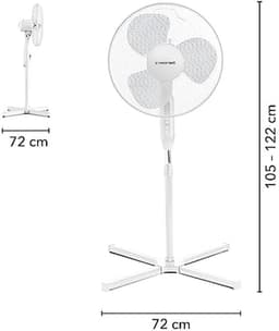 Statiefventilator TVE 15 S - Krachtige ventilatie voor elke ruimte — thumbnail 4