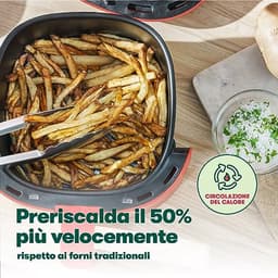 Handmatige Heteluchtfriteuse - Olievrij Frituren, Vaatwasmachinebestendig, Compact Design — thumbnail 3