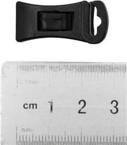 Allecto plus - Set van 40 sokkenclips voor wasmachine en droger - Handige sokkenhaken voor lade - Geen vouwen nodig - Zwart — thumbnail 3