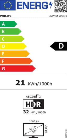 Philips 32PHS6009 - 32 inch - HD Ready LED - 2024 - Smart TV — thumbnail 3