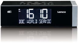 Lenco CR-640BK - Stereo FM Wekkerradio met radiogestuurde klok en AUX-ingang - Zwart — thumbnail 4