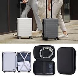 1 x External Hard Drive Case, 2.5 Inch External Hard Drive 2.5 Inch Hard Drive Case for SDD-HDD Enclosure, Portable External Storage Drive, Shockproof, Hard Case, Black — thumbnail 2