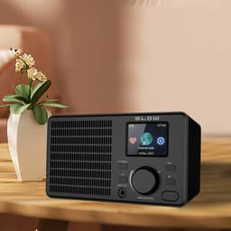 BLOW RI1 Internet Radio - WiFi & Bluetooth - LCD Display - AUX 3.5mm - Zwart — thumbnail 3