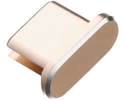 Stofplug USB-C - Stofkapje - Geschikt voor oplaadpoorten Smartphone/Tablet/Laptop - Goud