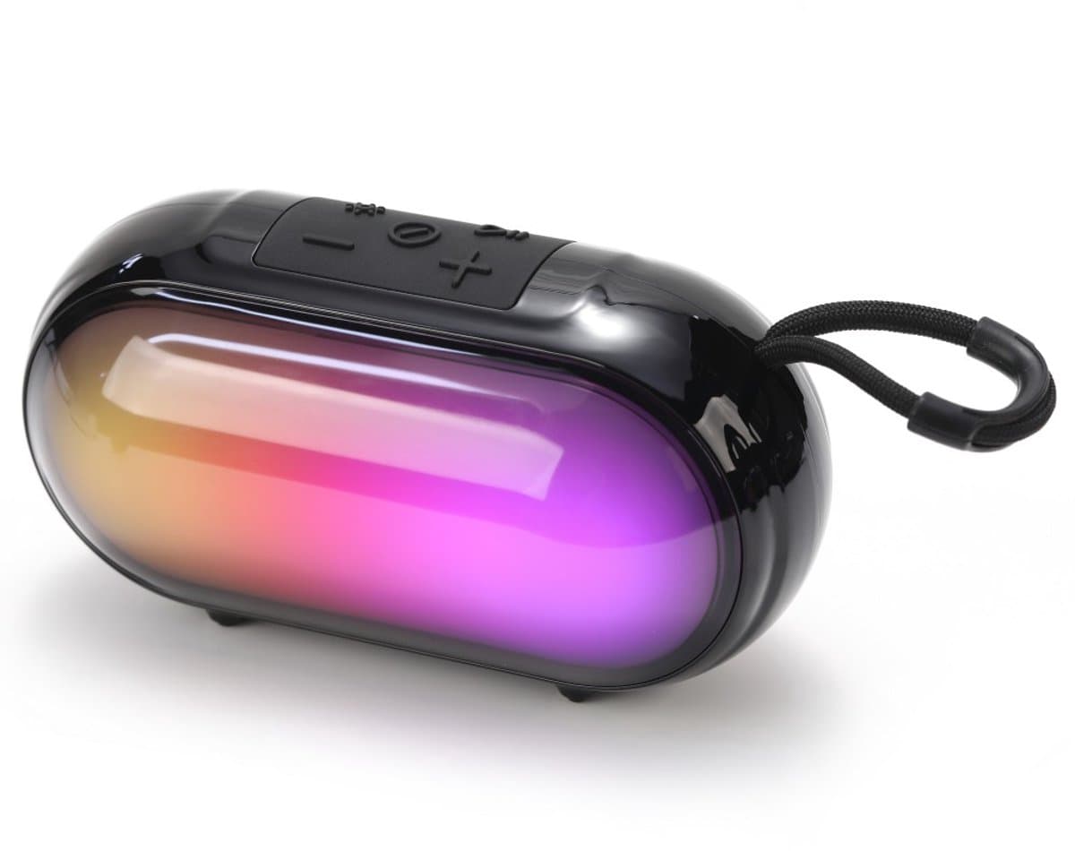 Draadloze Bluetooth Speaker - Stereo Geluid - Kleurrijke LED Verlichting - FM Radio - TWS Verbinding - 1200mAh Batterij - Draagbare Speaker Voor Binnen En Buiten — afbeelding 1