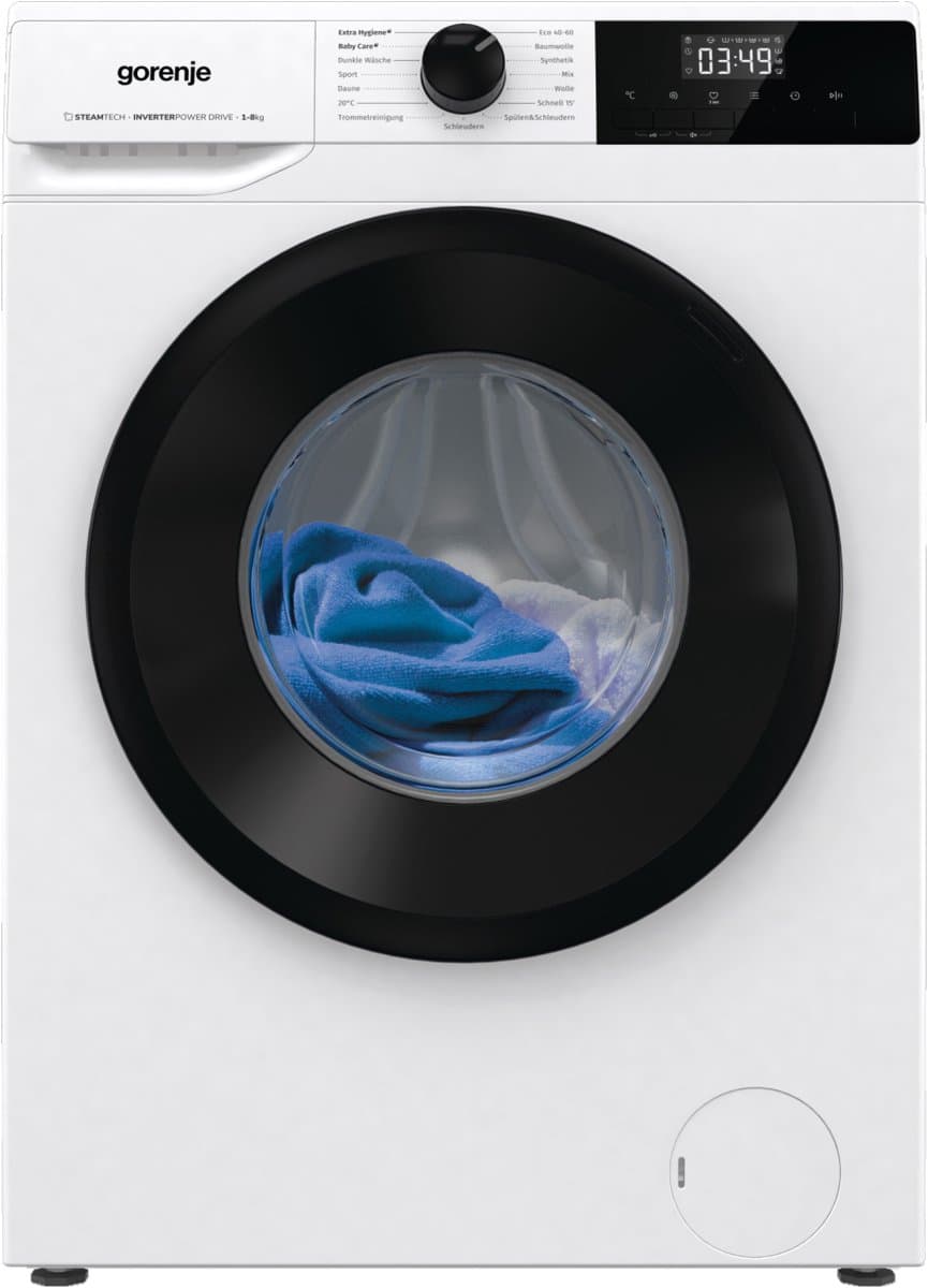 Gorenje WNHPI84APS/DE wasmachine Voorlader 8 kg 1400 RPM Wit — afbeelding 1