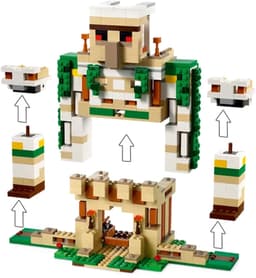 LEGO Minecraft Het ijzergolemfort- 21250 — thumbnail 25