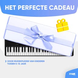 Keyboard Piano - MAX KD54 Keyboard met 54 toetsen - Kinder piano - Oplaadbare accu - Zwart — thumbnail 2
