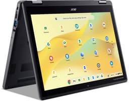 Acer Chromebook R857T-TCO-C04U Intel® N N150 31 cm (12.2") Touchscreen WUXGA 8 GB LPDDR5x-SDRAM 64 GB eMMC Wi-Fi 6E (802.11ax) ChromeOS US International Zwart — thumbnail 5