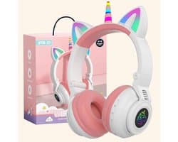 Koptelefoon kinderen met draad - Kinderkoptelefoon - Bedrade hoofdtelefoon - Veilig volume - School - Tablet - Laptop - Reizen - Muziek luisteren