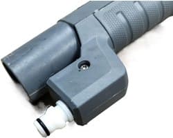 1 Slangconnector voor reserveonderdeel voor tapijtreiniger uit de Puzzi-serie (38,7*10 mm), met onderdeelnummer 4 443 019 0