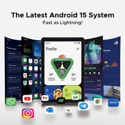 DOOGEE T10W - Tablet - 9GB RAM + 128GB ROM (2TB/TF) - 10,1 Inth TUV low blue light - 8000mAh - Android 15 - Dubbele luidsprekers - Face ID - Blauw — thumbnail 5