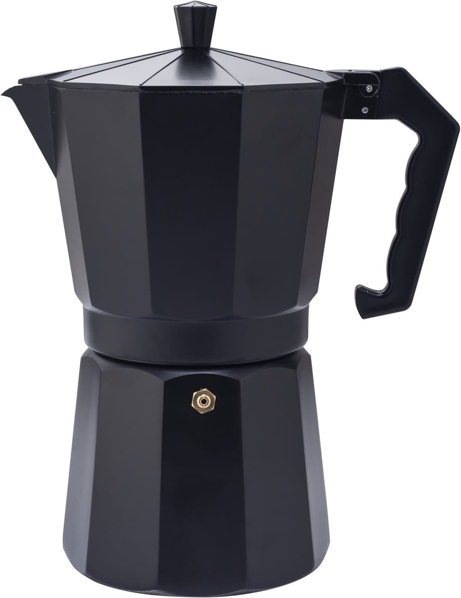 Cheffinger Koffie Percolator - Zwart - 6 Kopjes - Inductie — afbeelding 1