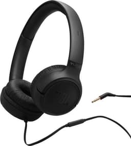 JBL Tune 530 - Bedrade On-ear Koptelefoon - Hoofdtelefoon met Kabel & Microfoon - 3.5 mm Aansluiting - JBL Pure Bass - Voor iPhone, Samsung, Tablet & Laptop - Zwart — thumbnail 1