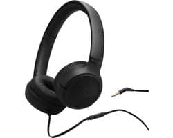 JBL Tune 530 - Bedrade On-ear Koptelefoon - Hoofdtelefoon met Kabel & Microfoon - 3.5 mm Aansluiting - JBL Pure Bass - Voor iPhone, Samsung, Tablet & Laptop - Zwart