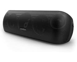 Bluetooth-luidspreker met 30 W audio, BassUp-technologie, draadloze hifi-luidspreker, flexibele EQ, 12 uur accuduur, IPX7 waterbescherming