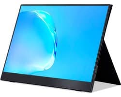 Draagbare 15.6 inch FHD USB-C Monitor - Compacte Schermvergroter voor Laptop en PC