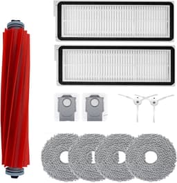 Vervangende onderdelen set - geschikt voor Roborock P10 PRO QRevo MaxV/Pro - Stofzuigeronderhoudsset - veegrobot vervangingsonderdelen - Accessoires - 11 stuks — thumbnail 1