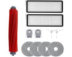 Vervangende onderdelen set - geschikt voor Roborock P10 PRO QRevo MaxV/Pro - Stofzuigeronderhoudsset - veegrobot vervangingsonderdelen - Accessoires - 11 stuks