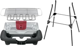 Tefal EasyGrill BG90F5 Elektrische Barbecue - 35x42 cm - 2300W - Met Onderstel - Voor Buiten en Binnen — thumbnail 2