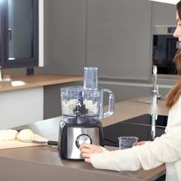 Keukenmachine 1200 W met 1,5 L karaf, 8 accessoires en roestvrijstalen afwerking — thumbnail 5