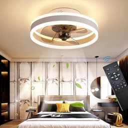 Omkeerbare Plafondventilator met Verlichting en Afstandsbediening voor Moderne Huizen — thumbnail 5