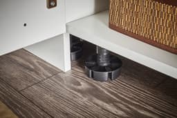 Wasmachine kast met verhoger en bovenkast - Wasmachine kast - Wasmachine ombouw meubel - Wit - Wasmachine ombouw kast - Hoogte 200 cm - Met bovenkast — thumbnail 2