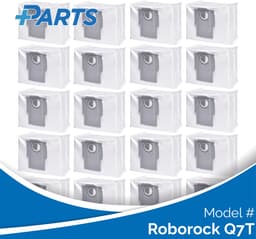 Roborock Q7T Stofzakken (20 Stuks, Plus.Parts® alternatief voor 8.02.0132) — thumbnail 1