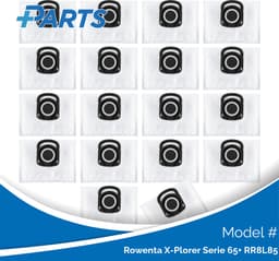 Rowenta X-Plorer Serie 65+ RR8L85 Stofzakken (18 Stuks, Plus.Parts® alternatief voor ZR200540) — thumbnail 1