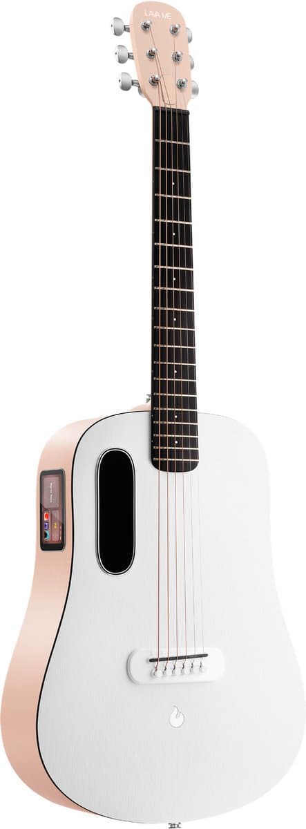 Lava ME Play 36" Light Peach/Frost White - Akoestische gitaar — afbeelding 1