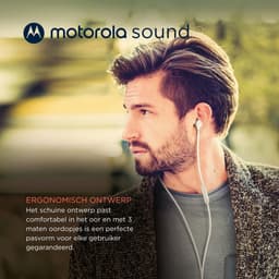 Motorola Earbuds 3C-S Usb-C In-Ear Hoofdtelefoon Voor Smartphones Wit — thumbnail 4