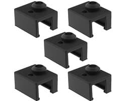 5 Siliconen Hoesjes Vervanging Voor Ender 3 S1/S1 Pro/S1 Plus - Hoge Temperatuur Tot 300°C