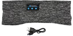 Sleep Headphones, Headband Bluetooth Music Cozy Headphones with Ultra-thin Speakers for Gym, Exercise, Yoga, 4 Hours Playtime, Cool — thumbnail 3