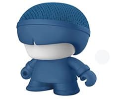 Draagbare Bluetooth Speaker met LED Licht - Mini Speaker met 360° Geluid en Selfie Afstandsbediening - Blauw