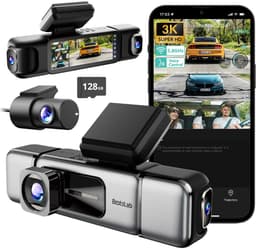 Botslab G980H 4CH 4K Wifi Gps 128gb 360 graden dashcam - 4-kanaals dashcam - 4K resolutie - Parkeermodus - App en Gps verbinding - Inclusief 128gb Micro SD kaart — thumbnail 1