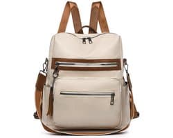 Elkuaie Rugzak met USB Oplaadpoort Luxe Laptop Rugtas - Computerrugzak - Waterdichte rugzak met laptopvak en USB-oplaadpoort - 1 - Voor heren en dames - Zwart