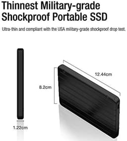 Externe SSD 1TB USB 3.1 Gen 2 - Draagbare en Schokbestendige Opslagoplossing — thumbnail 4