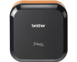 Brother PT-E720BT, TZe, Thermo transfer, 180 x 180 DPI, 20 mm/sec, Draadloos, Zwart, Oranje