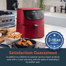 Cosori-CP158 AFRXR-Heteluchtfriteuse-5.5Liter-Rood — thumbnail 20