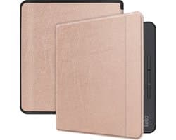 Lunso Geschikt voor Kobo Forma hoes (8 inch) - sleepcover - Rose Goud