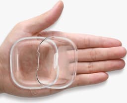 kwmobile Earphones Case for Anker soundcore P40i Case - Clear TPU Silicone Earbuds Cover - Transparent — thumbnail 7