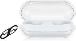 kwmobile Earphones Case for Sony WF-C500 Case - Clear TPU Silicone Earbuds Cover - Transparent — thumbnail 2