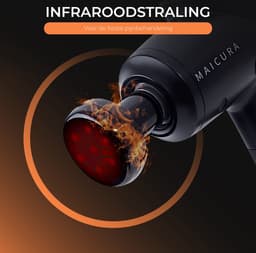 Maicura PRO - Massage Gun - Professioneel - Massage Apparaat - Massage Pistool - Infrarood — thumbnail 2