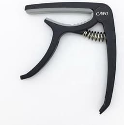 Scoby - Gitaar Capo - Gitaarklem - Muziek Accessoire - Akoestisch/Elektrisch - Guitar Capo - Zwart — thumbnail 1