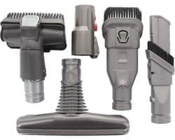 Accessoireset Geschikt voor de Meeste Dyson Modellen (incl. Adapter voor V7, V8, V10, V11, V15 Serie)