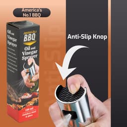 America's No.1 BBQ Oliesprayer - Olijfolie Sprayer - Gourmet / Gourmetten - Luxe Olie Sprayer - Olijfolie Fles Verstuiver voor Keuken - Oliefles Cooking Spray - BBQ Accesoires - Airfryer — thumbnail 2