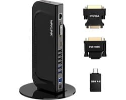 Universeel 13-in-1 USB-C Dockingstation voor Dubbele Monitor Ondersteuning