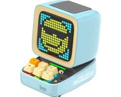 Draagbare Bluetooth Speaker met Programmeerbaar LED Pixel Display en Smart Klokfuncties