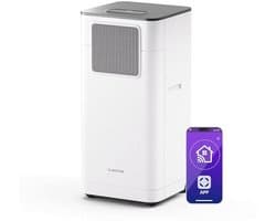 Mobiele Airconditioner 9000 BTU voor Ruimtes tot 32 m² - 3-in-1 Koelen, Ontvochtigen en Ventileren, Smart App en Spraakbesturing, Energiezuinig