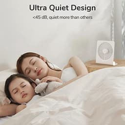 Draagbare USB Bureauventilator - Oplaadbaar, Opvouwbaar, Sterke Wind, Ultrastil, Voor Thuis en Kantoor — thumbnail 5